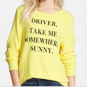 WILDFOX Somewhere Sunny Sweater